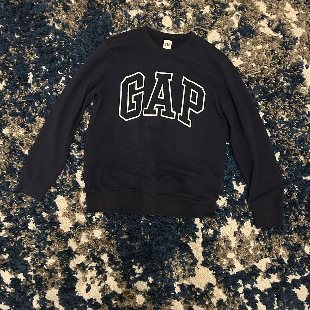 GAP Boys medium (fits like womens medium) Dark Blue Crewneck Sweater